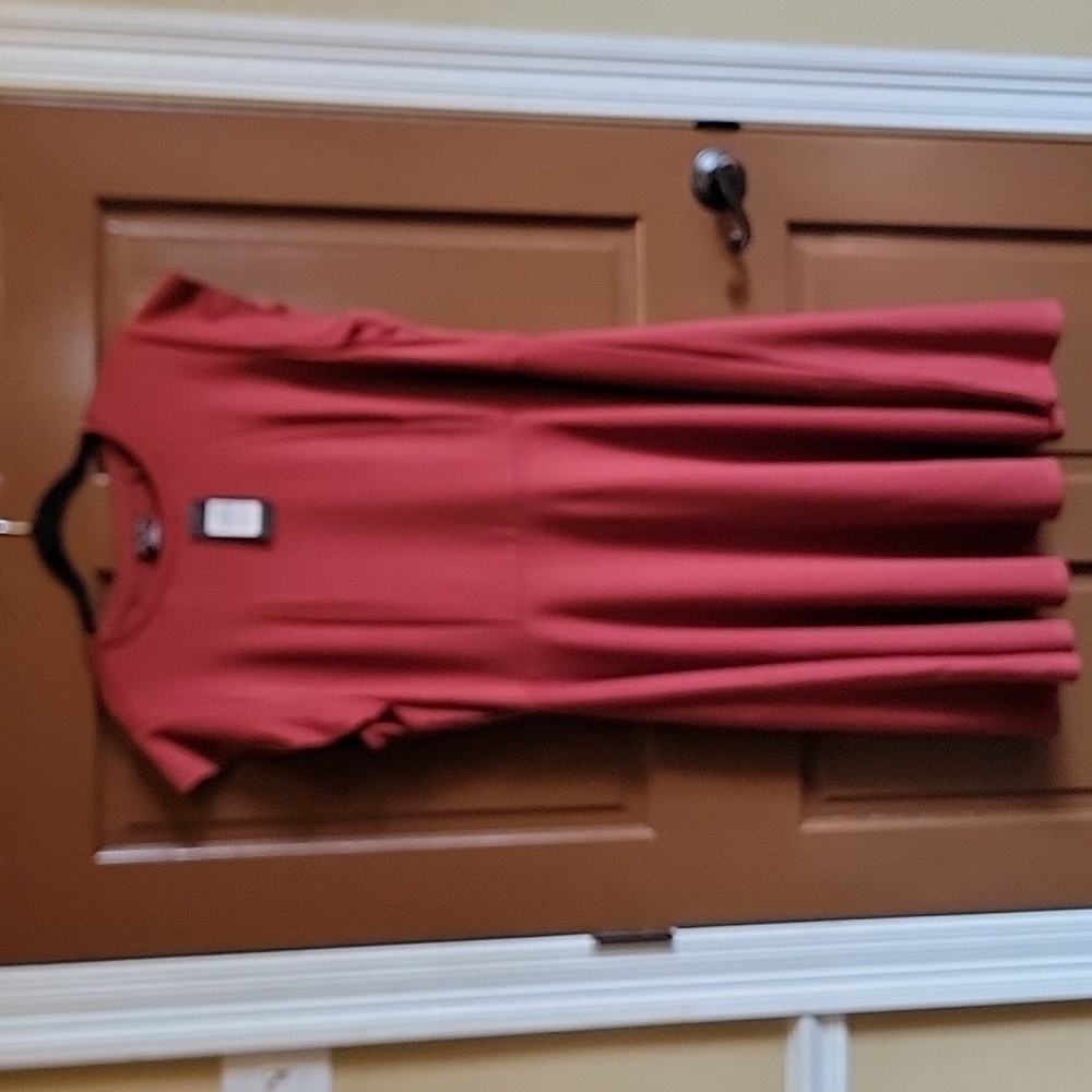 City Chic-Ginger frill shoulder pullover dress Size 18 NWT.